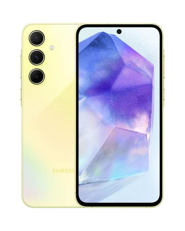 گوشی موبایل سامسونگ مدل Galaxy A55 دو سیم کارت ظرفیت 128 گیگابایت رم 8 گیگابایت لیمویی ویتنام