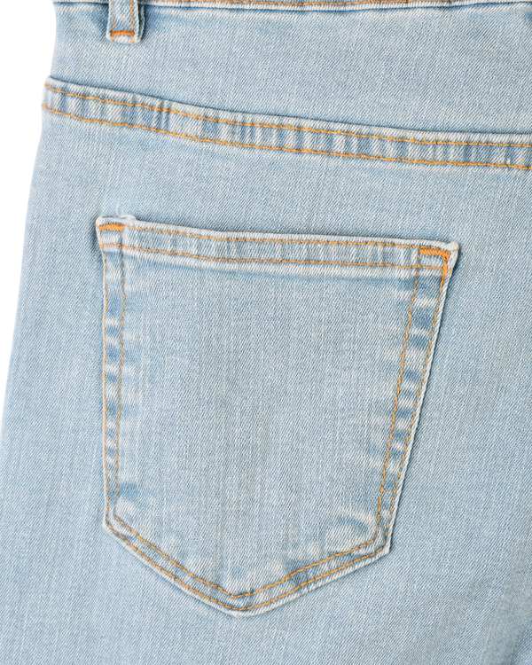 شلوار جین زنانه اسکینی قد 90 آبی رویال جین Royal Jeans کد 400414 - تصویر 6