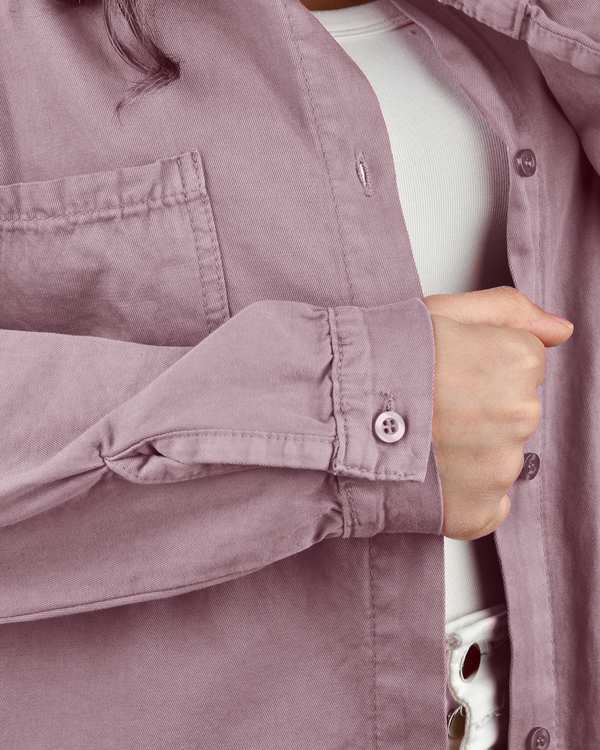 شومیز زنانه کتان بغل چاک دار قد 70 کالباسی رویال جین Royal Jeans کد 202258 - تصویر 3