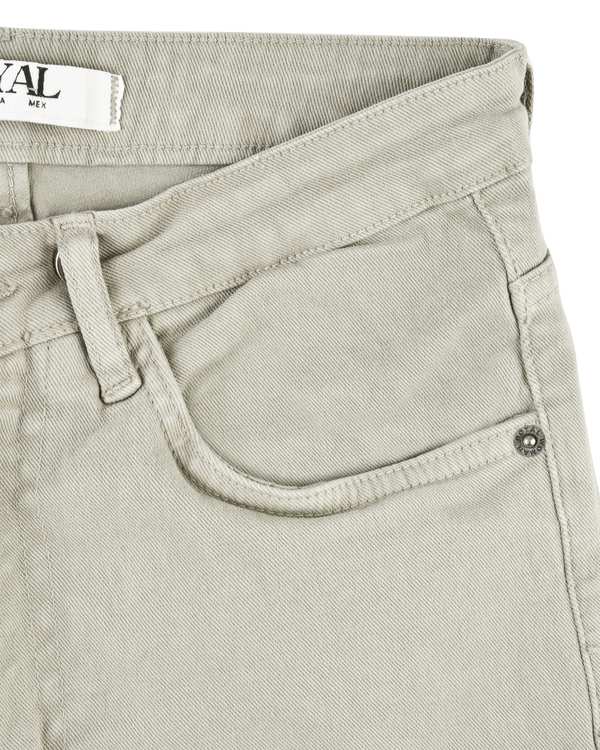 شلوار کتان زنانه واید قد 105 استخوانی رویال جین Royal Jeans کد 0002264 - تصویر 3