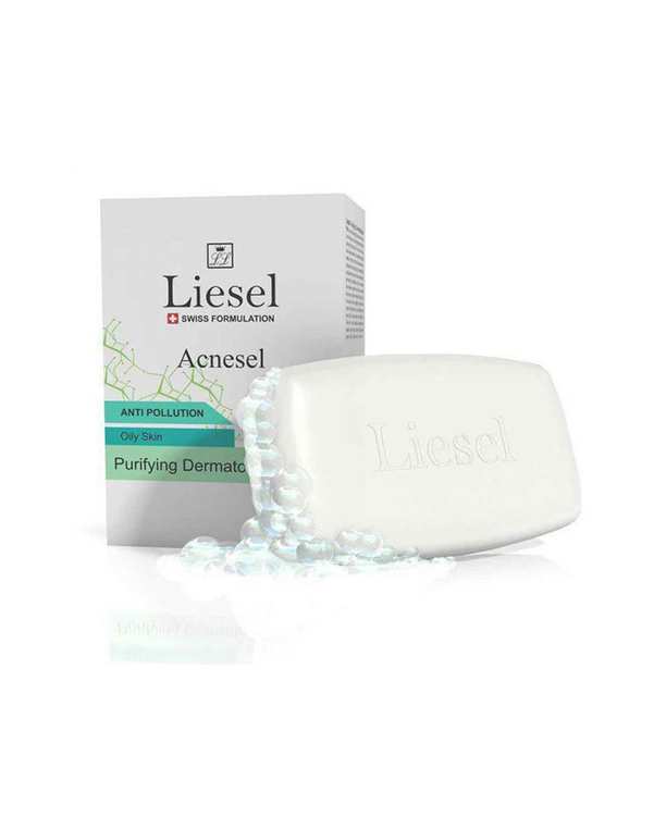 پن  شستشوی صورت و بدن پوست چرب لایسل Liesel مدل Acnesel حجم 100ml