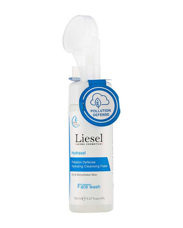 فوم شستشوی صورت لایسل Liesel مدل هیدراسل مناسب پوست خشک 150ml