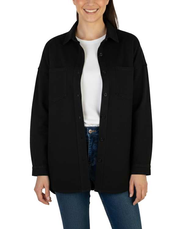 شومیز زنانه کتان مشکی آماهی Amahi