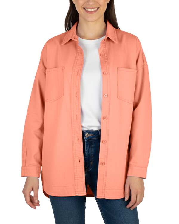 شومیز زنانه کتان گلبهی آماهی Amahi