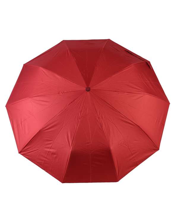 چتر اتوماتیک 10 فنره چراغ قوه دار زرشکی کلاسیک Classic - تصویر 3