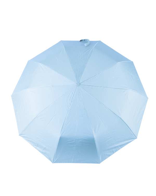 چتر اتوماتیک 10 فنره چراغ قوه دار آبی کلاسیک Classic - تصویر 4