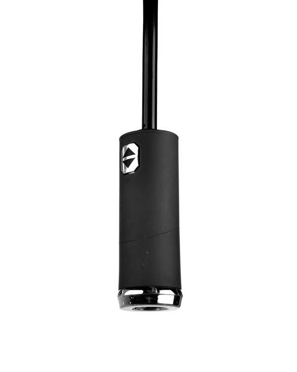 چتر اتوماتیک 10 فنره مشکی چراغ قوه دار کلاسیک Classic - تصویر 2