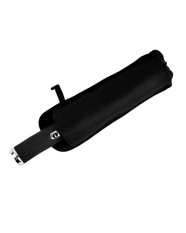 چتر اتوماتیک 10 فنره مشکی چراغ قوه دار کلاسیک Classic - تصویر 7