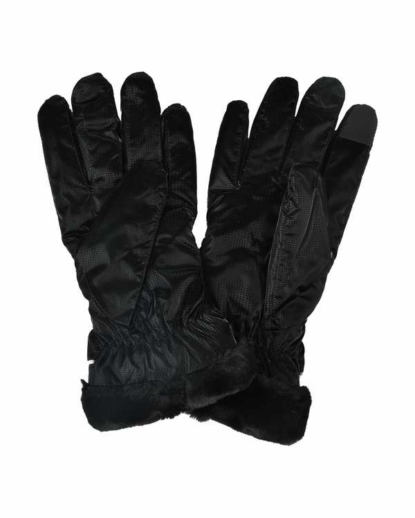 دستکش زنانه تو کرکی و تاچ دار ضد آب مشکی اورجینال Original کد MJ-4319 - تصویر 3