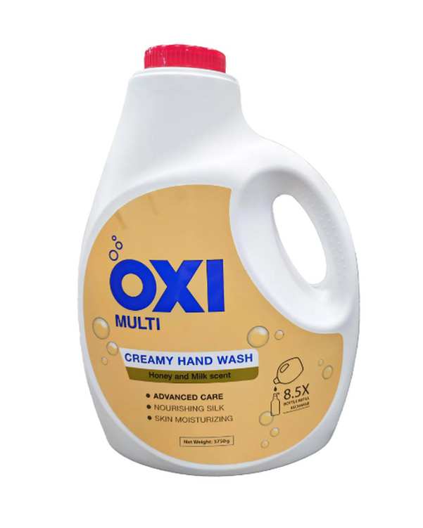 مایع دستشویی OXI با رایحه شیر و عسل 3750 گرم