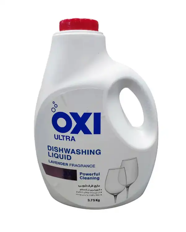 مایع ظرفشویی OXI با رایحه لاوندر 3750 گرم