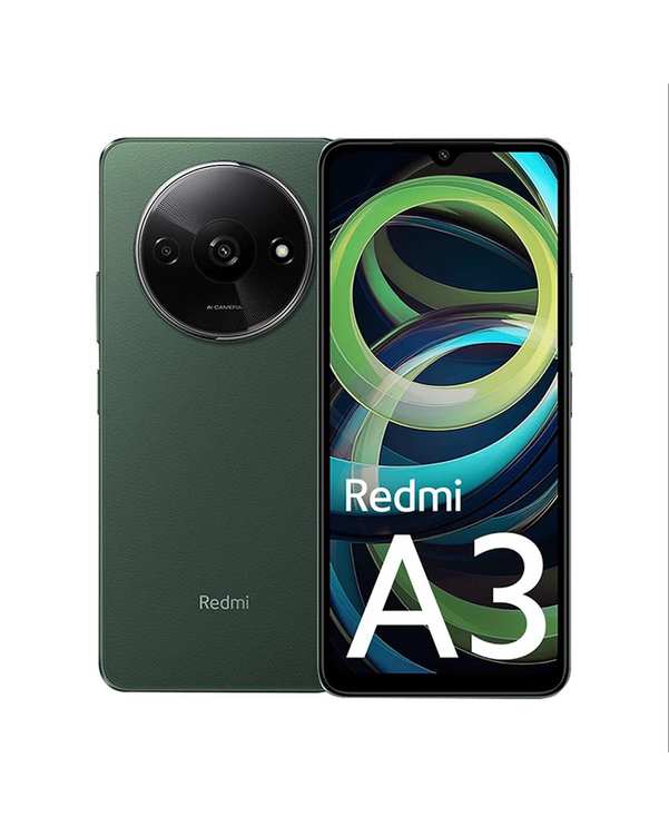 گوشی موبایل شیائومی مدل Redmi A3 ظرفیت 128 گیگابایت رم 4 گیگابایت رنگ سبز