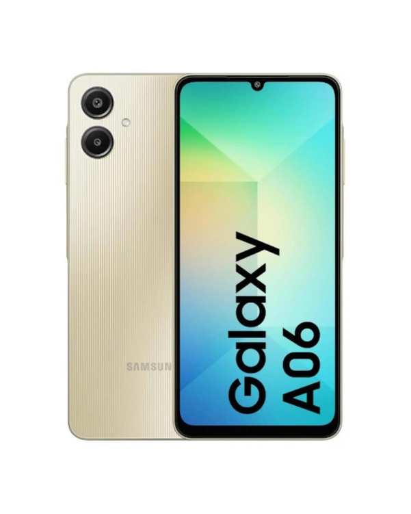 گوشی موبایل سامسونگ مدل Galaxy A06 دو سیم کارت ظرفیت ۱۲۸ گیگابایت و رم ۶ گیگابایت طلایی