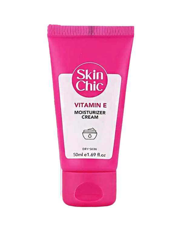 کرم مرطوب کننده اسکین شیک Skin Chic حاوی ویتامین E حجم 50ml