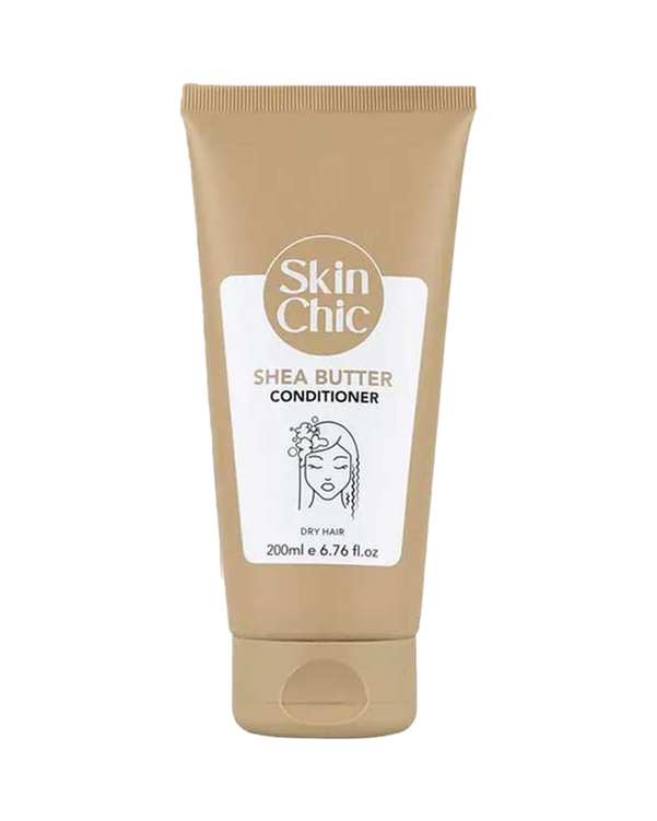 نرم کننده قوی ترمیم کننده مو اسکین شیک Skin Chic حاوی عصاره شی باتر 200ml