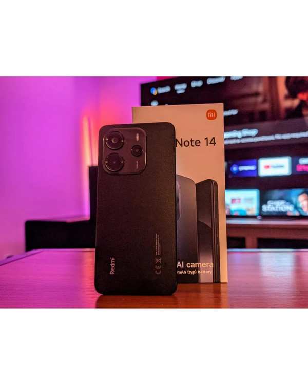 گوشی موبایل شیائومی مدل Redmi Note 14 4G دو سیم کارت ظرفیت 256 گیگابایت و رم 8 گیگابایت مشکی - تصویر 4