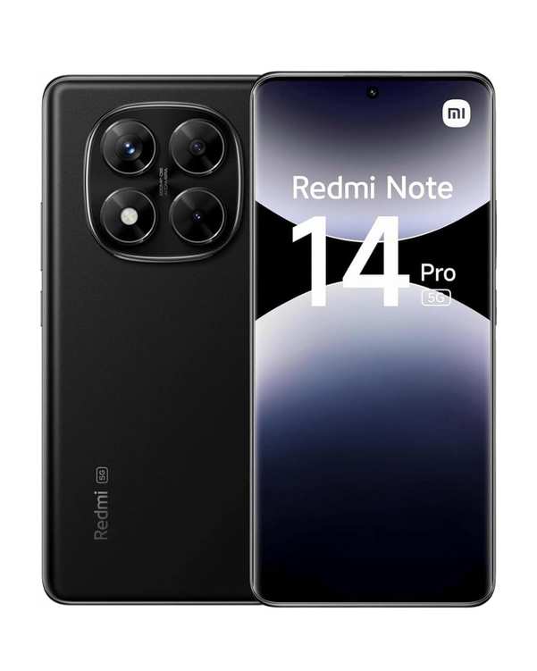 گوشی موبایل شیائومی مدل Redmi Note 14 Pro 5G ظرفیت ۵۱۲ گیگابایت رم ۱۲ گیگابایت مشکی