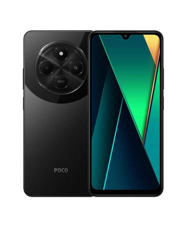 گوشی موبایل شیائومی مدل Poco C75 دو سیم کارت ظرفیت 256 گیگابایت و رم 8 گیگابایت مشکی
