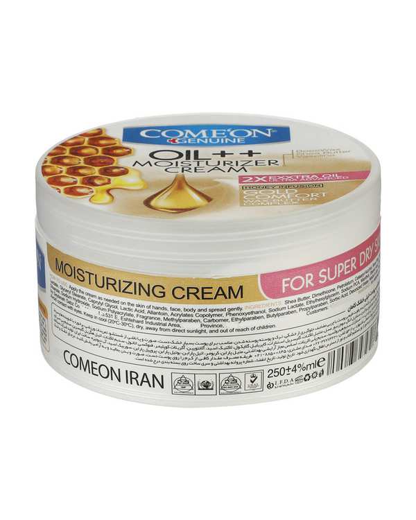 کرم کاسه ای کامان Come On مناسب پوست های خیلی خشک حجم 250ml - تصویر 3