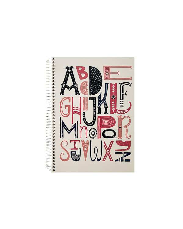 دفتر انگلیسی وزیری سیمی 100 برگ جلد سخت پاپکو Papco کد 627002