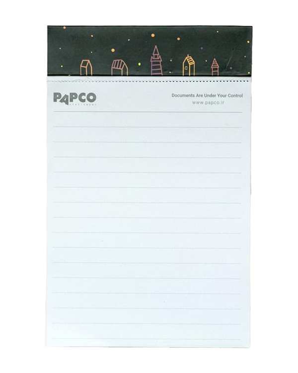 نوت پد 100 برگ قابل حمل پرفراژدار پاپکو Papco کد NB-686P1