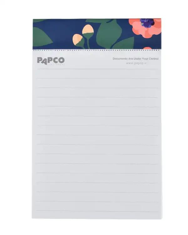 نوت پد 100 برگ قابل حمل پرفراژدار پاپکو Papco کد NB-686P6