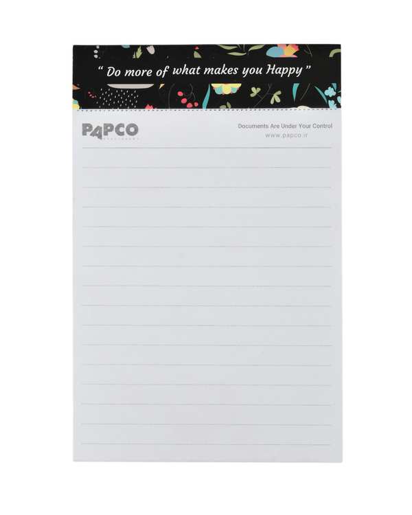 نوت پد 100 برگ قابل حمل پرفراژدار پاپکو Papco کد NB-686P8