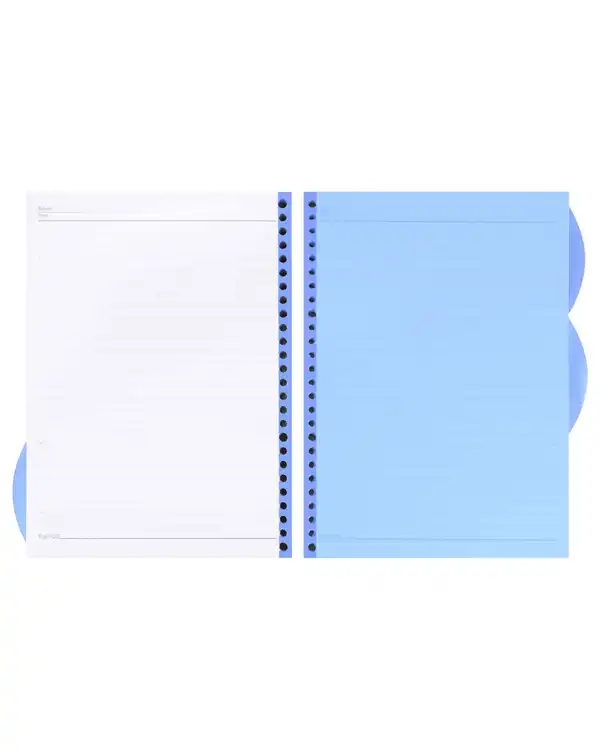 کاغذ کلاسور 200 برگ آبی پاپکو Papco کد NB-662-SH