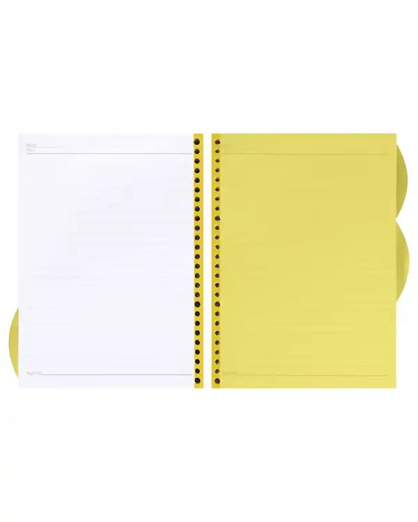 کاغذ کلاسور 200 برگ زرد پاپکو Papco کد NB-662-SH
