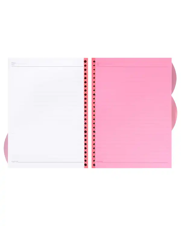 کاغذ کلاسور 200 برگ قرمز پاپکو Papco کد NB-662-SH