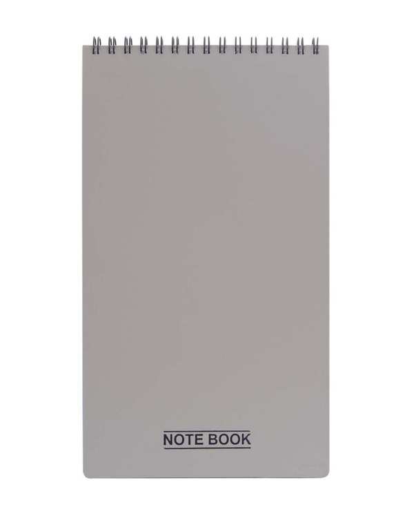 دفتر یادداشت مهندسی سیمی طوسی روشن 80 برگ پاپکو Papco کد NB-614