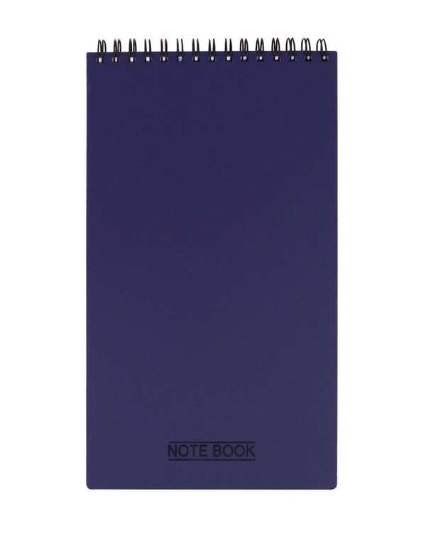 دفتر یادداشت مهندسی سیمی سرمه ای 80 برگ پاپکو Papco کد NB-614