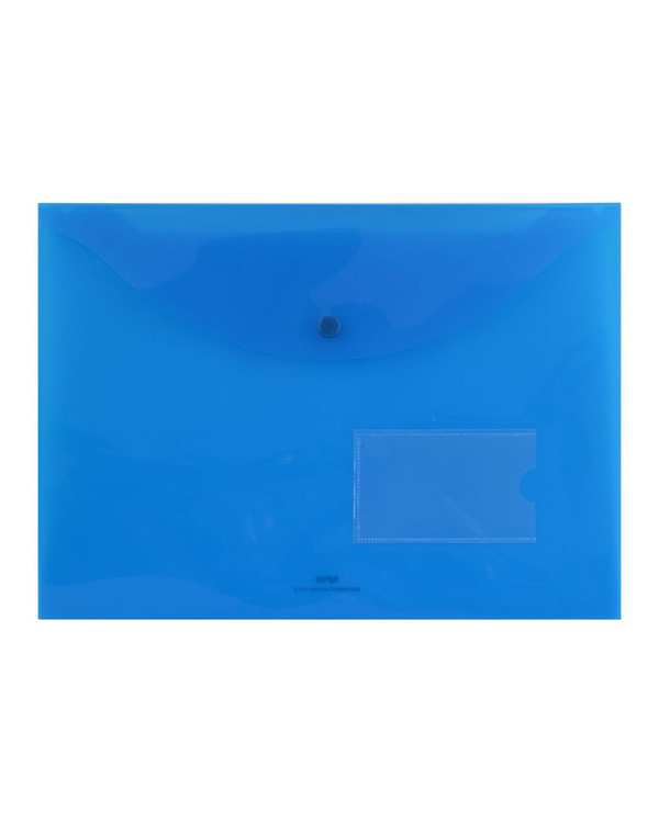 پوشه طلقی مات بیزینس آبی پاپکو Papco کد A4-116BM