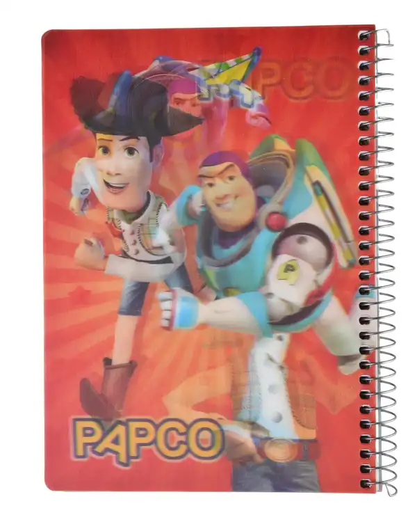 دفتر مشق سه بعدی 100 برگ سیمی پاپکو Papco کد NB-669 3D - 226