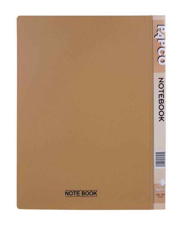 دفتر کلاسوری جیب دار 100 برگ کرم پاپکو Papco کد NB-606