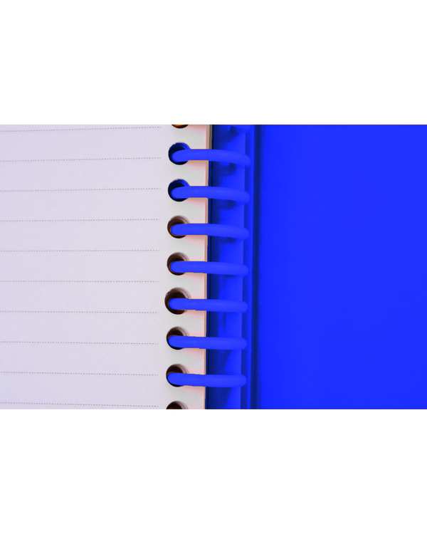 دفتر کلاسوری جیب دار 100 برگ آبی پاپکو Papco کد NB-606 - تصویر 3