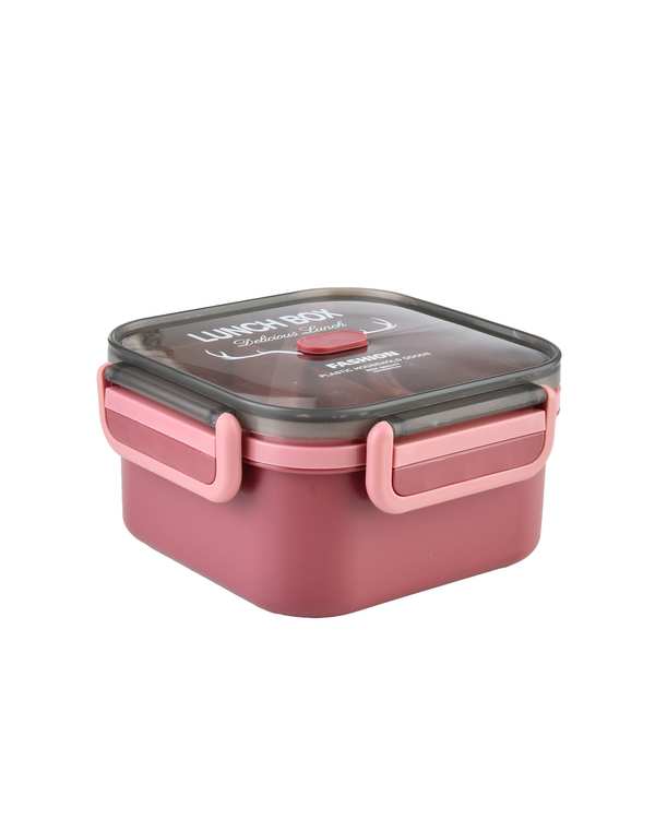 ظرف غذا مربع ارغوانی کلاسیک Classic طرح گوزن مدل 15713