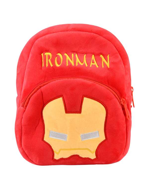 کوله پشتی پسرانه پولیشی نانو قرمز اورجینال Original طرح IRONMAN