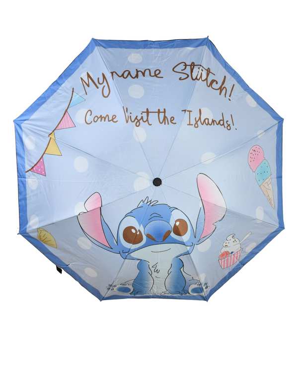 چتر تاشو بچگانه آبی کلاسیک Classic طرح Stitch