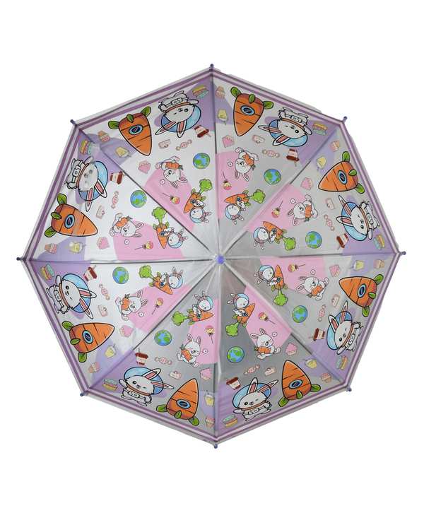چتر بچگانه بنفش کلاسیک Classic طرح خرگوش