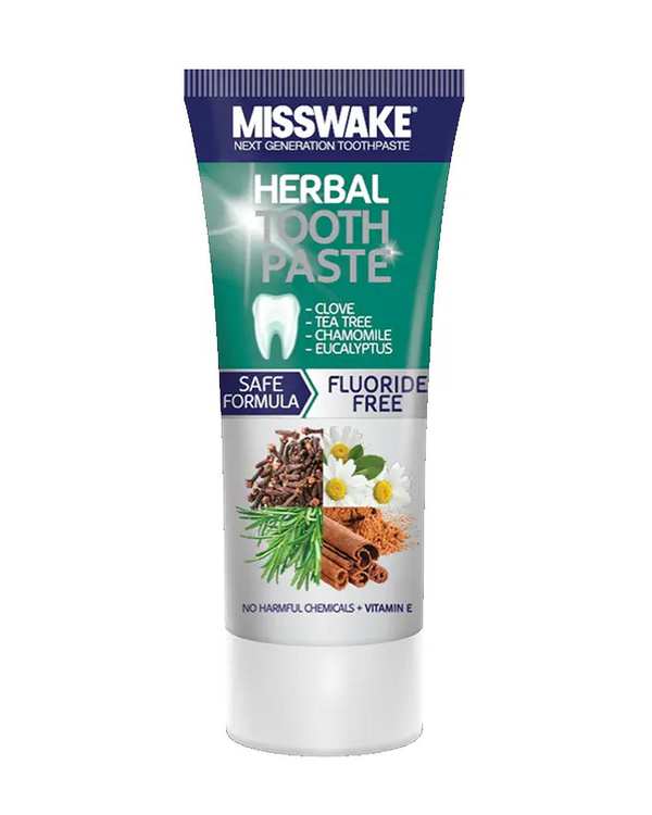 خمیر دندان گیاهی بدون فلوراید میسویک Misswake حجم 75ml
