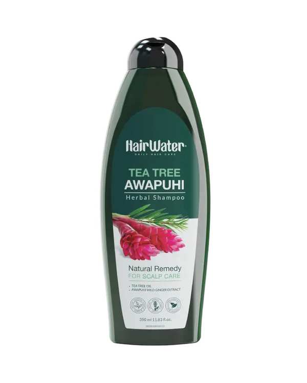 شامپو مو هیر واتر Hair Water حاوی عصاره آواپویی و روغن درخت چای