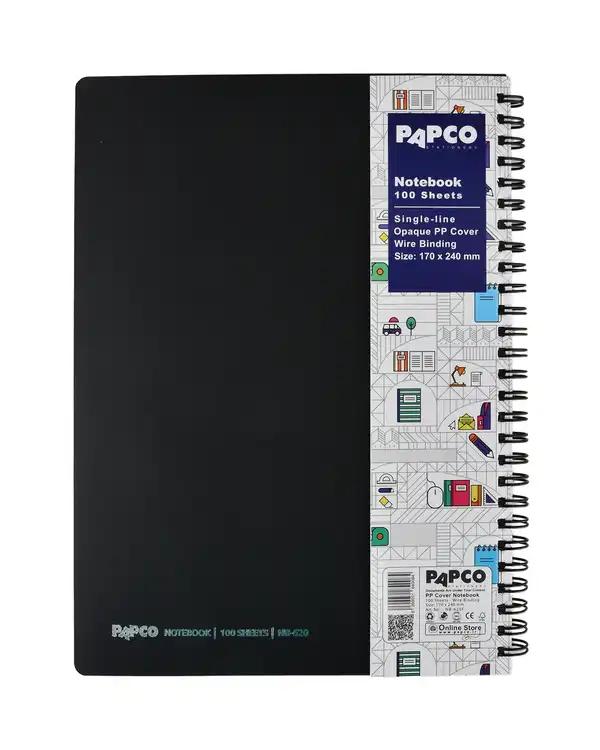 دفتر سیمی پرونوت یک خط ۱۰۰ برگ پاپکو Papco کد NB-620