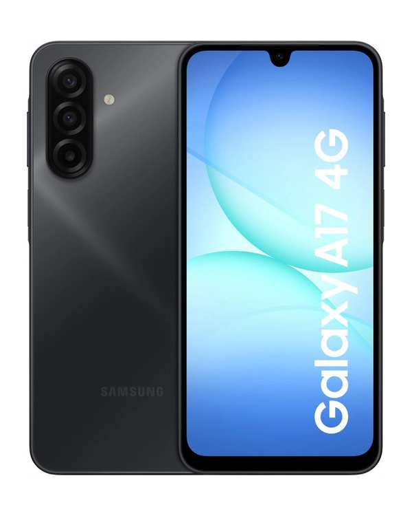 گوشی موبایل سامسونگ مدل Galaxy A17 4G ظرفیت 128 گیگابایت رم ۶ گیگابایت مشکی - ویتنام