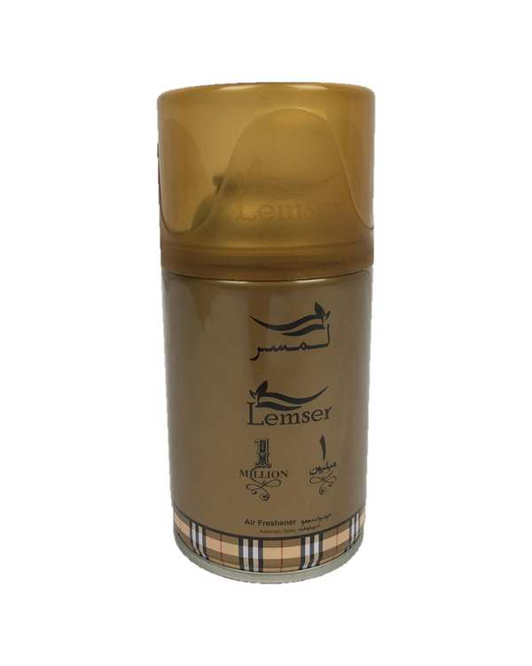 اسپری خوشبو کننده هوا لمسر Lemser با رایحه 1MILLION حجم 250ml مدل AY250OM