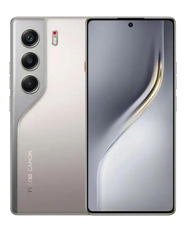 گوشی موبایل تکنو Camon 40 دو سیم کارت ظرفیت 256 گیگابایت و رم 8 گیگابایت- نقره ای