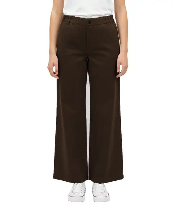 شلوار کتان زنانه قهوه ای آماهی Amahi کد 8027