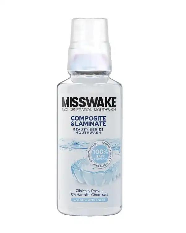 دهانشویه لمینیتی و کامپوزیت میسویک Misswake حجم 400ml