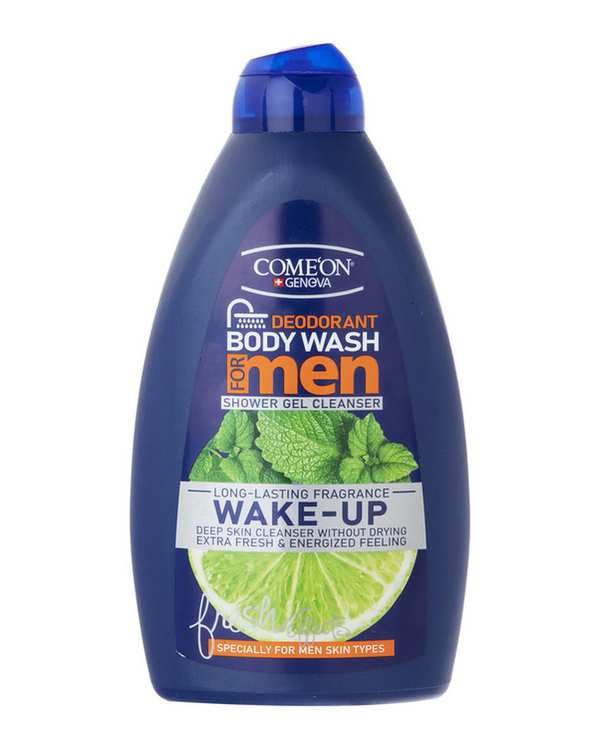 شامپو بدن ژلی مردانه کامان Come On حجم 510ml