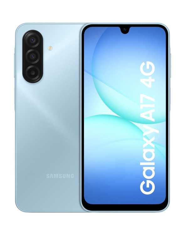 گوشی موبایل سامسونگ مدل Galaxy A17 4G ظرفیت ۲۵۶ گیگابایت رم ۸ گیگابایت آبی روشن - ویتنام